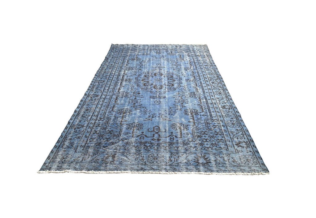 ALFOMBRA VINTAGE AZUL