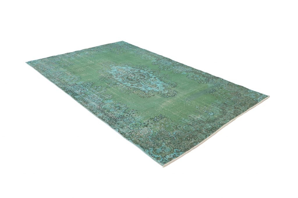 Alfombra Vintage color verde