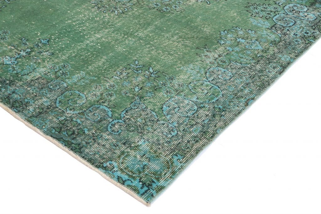 Alfombra Vintage color verde