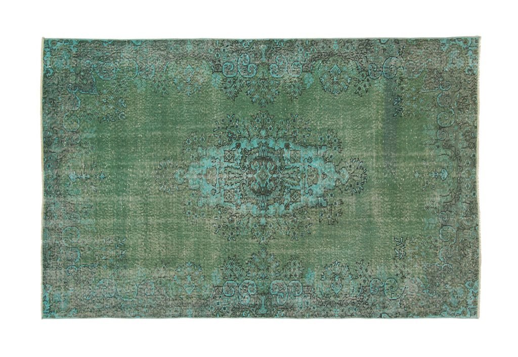 Alfombra Vintage color verde