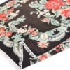 Kilim con patrón de rosas