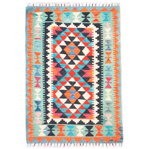 kilim colorido